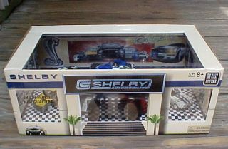 RARE 2009 LE Carroll Shelby Ford Mustang Cobra 7 Car Diecast Showroom