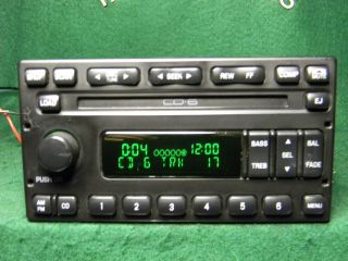 01 03 Ford Excursion CD Radio 6 CD Changer 3C7T 18C815 CA 16 Pins