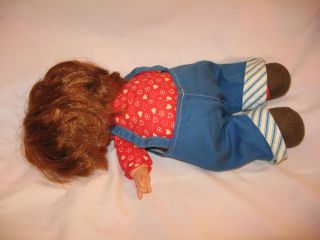Vintage 1970s Fisher Price Lapsitter Audrey Baby Doll #203 in Original