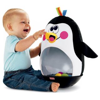 fisher price toy go baby go bat and wobble penguin features