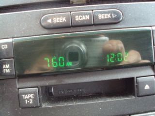 2004 Ford F150 F 150 GTR CD Player Cassette Stereo Radio