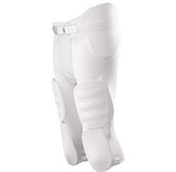  White Youth Football Pants Integrated Youth Football Pants New
