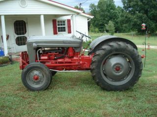 1953 Godlen Jubilee Ford Tractor with Bushhog
