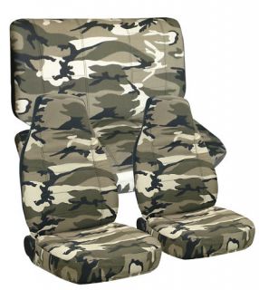 Ford Ranger Truck Seat Covers 60 40 in Camo 13 Front and Rear Choose