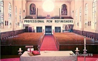 FREEHOLD, NEW JERSEY Valko & Son Professional Pew Refinishers Interior
