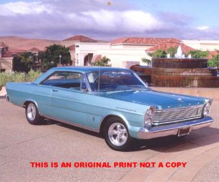 1965 Ford Galaxie 500 Very Nice Muscle Car Print