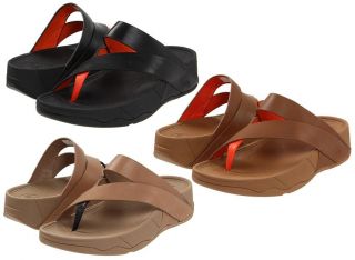 FitFlop Sling Leather Womens Thong Sandal Shoes Sizes