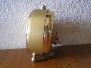 Vintage Forestville Flourecent Hands Wind Up Alarm Clock