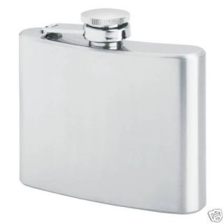Wholesale Lot of 10 Stainless Steel Flasks 4 oz New