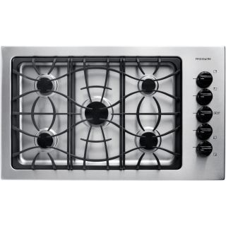 FFGC3625LS Frigidaire Stainless Steel 36 5 Burner Gas Cooktop