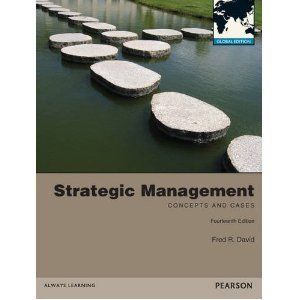 Strategic Management Concepts and Cases 14E by Fred R David 14th