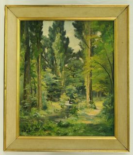 Frederic Émile Jean Baptiste Ragot French Landscape Painting with