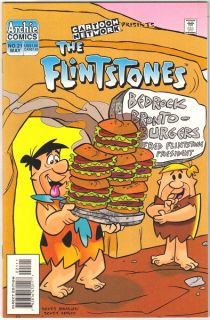 The Flintstones Comic Book 21 Archie 1997 Near Mint