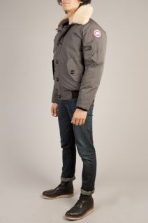 Canada GOOSE Foxe Bomber Jacket in Graphite Size L Retail $795