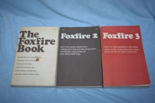 Foxfire Volume 1 2 3 Books Appalachian Folk Survival Techniques Ghost
