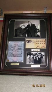 Al Capone Collection Custom Frame Un Signed Mafia
