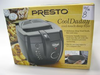 Presto 05442 Cool Daddy Cool Touch Electric Deep Fryer