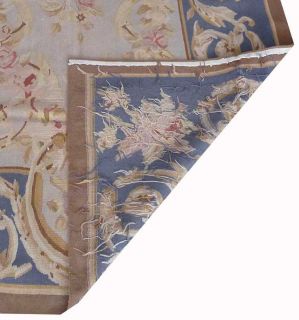 x6Hand Woven Wool French Aubusson Flat Weave Rug Brand New Free