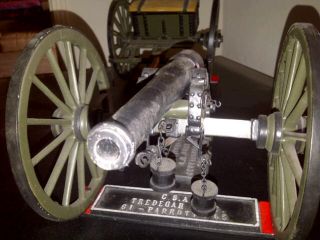  CIVIL WAR Confederate PARROTT GUN Ltd #5 George Funt Gettysburg Cannon