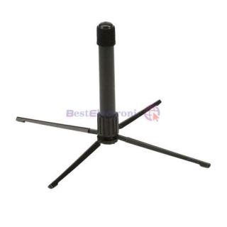 New Compact Flute Folding Stand 4 Feet Black