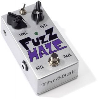Throbak Fuzz Haze Fuzz Face Overdrive Fuzz Pedal Clips