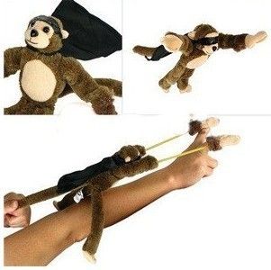 Flying Monkey Screaming Flying Slingshot Plush Toys