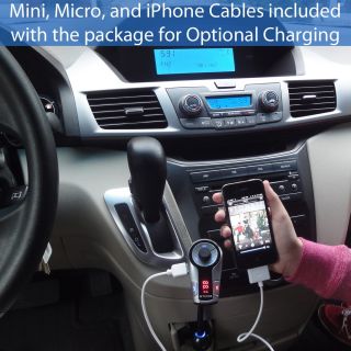 BM Bluetooth FM Transmitter Car Kit for All Samsung Models w Charging