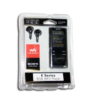 Sony Walkman NWZ E354BLK Series 8GB Video  Player (Black)