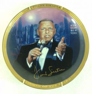 Frank Sinatra Chairman of the Board Limited Edition Collectors Plate