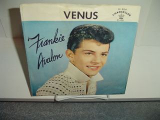 Frankie Avalon Venus 45 Record with Picture Sleeve 1959