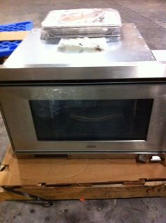 Gaggenau 27 Built In Aluminum Combi Steam and Convection Oven   Left