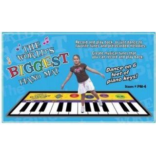 Giant 6 24 Key Piano Floor Keyboard Mat Toy Dance Pad