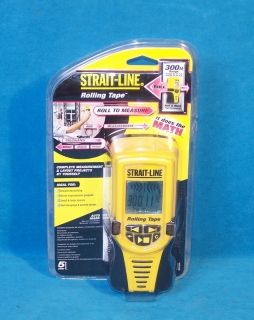 Strait Line RT300 Rolling Tape Measure 300 Foot Range NEW FREE