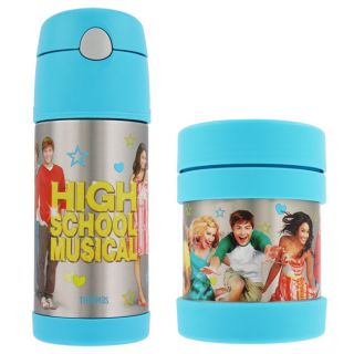 Thermos Thermax Funtainer Beverage Bottle Food Jar High School Musical