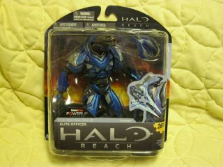  Halo Reach Series 2 Elite Blue Officer McFarlane Figure Gamestop Rare
