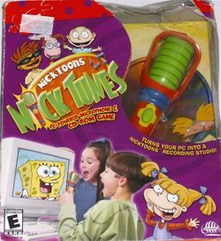 Nick Tunes PC CD Game Microphone Music 076930997215