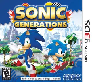 Sonic Generations Nintendo 3DS Brand New Factory SEALED