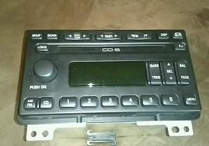 Ford 6 disc cd changer car stereo mustang expedition escape explorer
