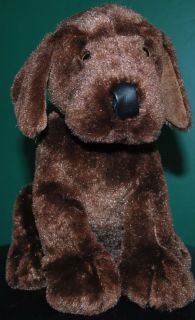 Ganz Plush Stuffed Animal Toy Chocolate Lab Puppy Dog