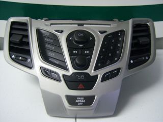 Ford Fiesta Radio Bezel Trim Controls 2011 Dash Driver Information