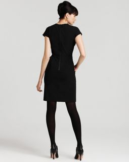 Pippa French Connection Black Madison Sheath Dress Size 8 10 Retail $