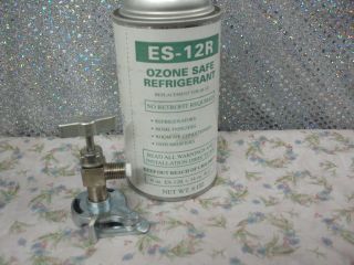 Refrigerant, OZONE SAFE, ES 12R, Replacement for R12, No Retrofit
