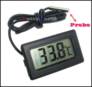 Digital Probe Thermometer Temperature Meter for Freezer
