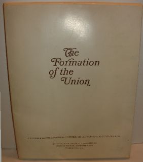 Formation of The Union Facsimile Reprint National Archives 38