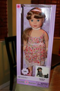 Madame Alexander Friends Boutique American Lola 18 Posable Doll VHTF