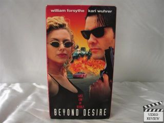  Beyond Desire VHS William Forsythe Kari Wuhrer