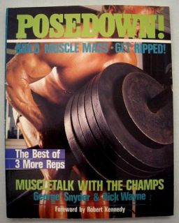 Muscletalk with Posedown The Champs by George Snyder Rick Wayne 1987