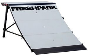 Freshpark Quarterpipe Foldable, Portable, Linkable Skateboard, Scooter