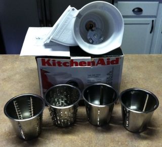  KitchenAid Rotor Slicer Shredder Attachment