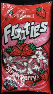 Frooties Chewy Candy Assorted Flavors 360 Count Bags Tootsie Bulk